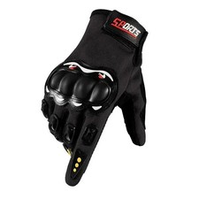 Motorcycle Gloves Men Breathable Protective Hard Shell Racing Riding Full Finger