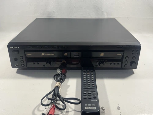 SONY RCD-W500C CD Player / Recorder Fully Functional W/ Remote - 第 1/18 張圖片