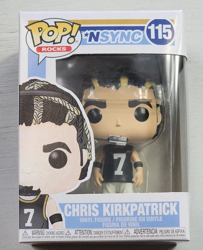 Chris Kirkpatrick 115 NSYNC Funko Pop Rocks Vinyl