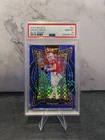 2024 Panini Select - Drake Maye #27 Concourse Blue Prizm /249 (RC), PSA 10