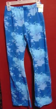Girls Extremely Me Flare Leggings Size 10/12 Blue Tie Dye Print NEW With tag!