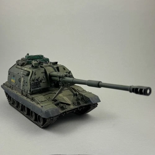 Built 1/35 Scale Russian 2S19 "Msta-S" 152mm Self-Propelled Howitzer Trumpeter