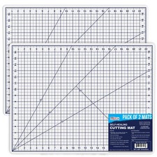18 x 24 WHITE/BLUE Self Healing 6-Ply Double ...