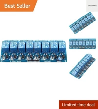5V Din Rail Mount 8-Channel Relay Module for Effortless Appliance Control