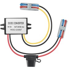 DC 3A 72W 12V to 24V Step Up Converter DC Boost Converter Module Transformer ...