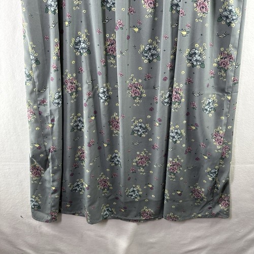 Vestido midi gris con estampado floral de jazmín Aladdin de los parques de Disney para mujer talla XL - Imagen 9 de 11