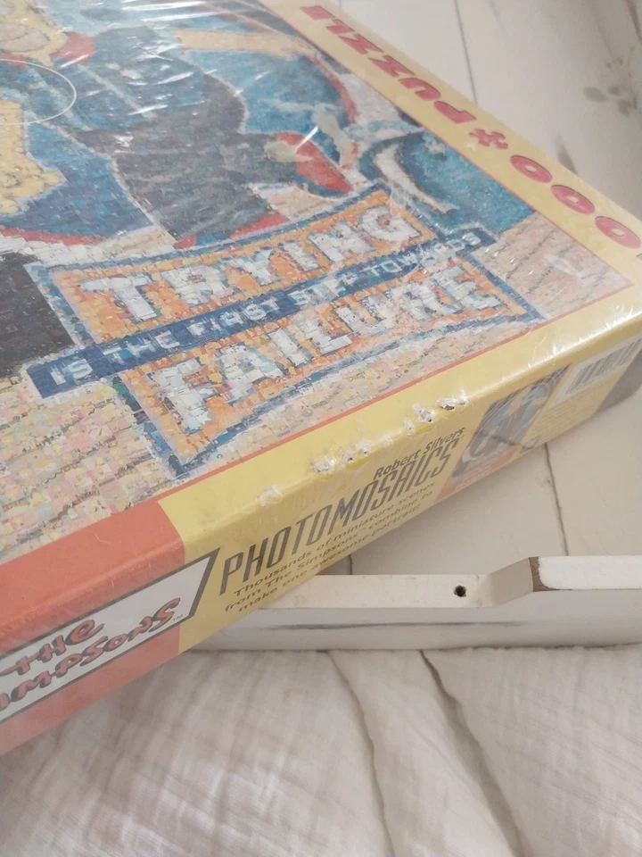 The Simpsons- Trying Is The First Step Towards Failure RARE- 2005. Photomosaics - Image 2 of 4