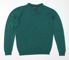 Grüner Pullover Pulli Damen UK Größe L San...