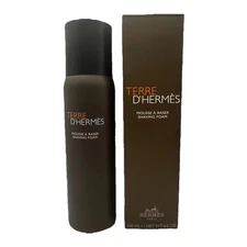 Hermes Terre D'Hermes 6.8 oz Shaving Foam New in Box