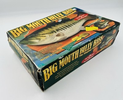 Big Mouth Billy Bass Original Singing Talking Fish Vintage 1999