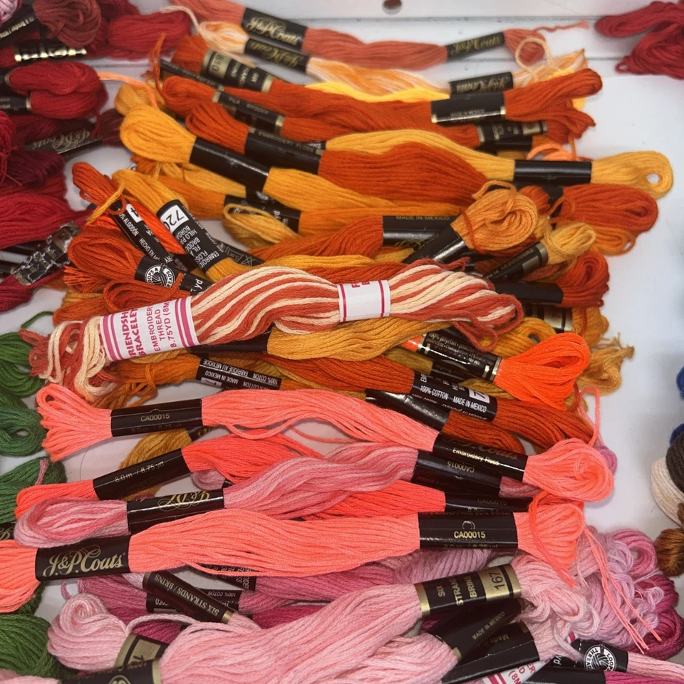 270 Skeins DMC J&P Coats Cotton Embroidery Thread Floss NOS J60 - Image 4 of 4