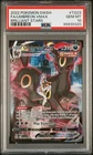 2022 POKEMON SWORD & SHIELD BRILLIANT STARS #TG23 FULL ART/UMBREON VMAX PSA 10