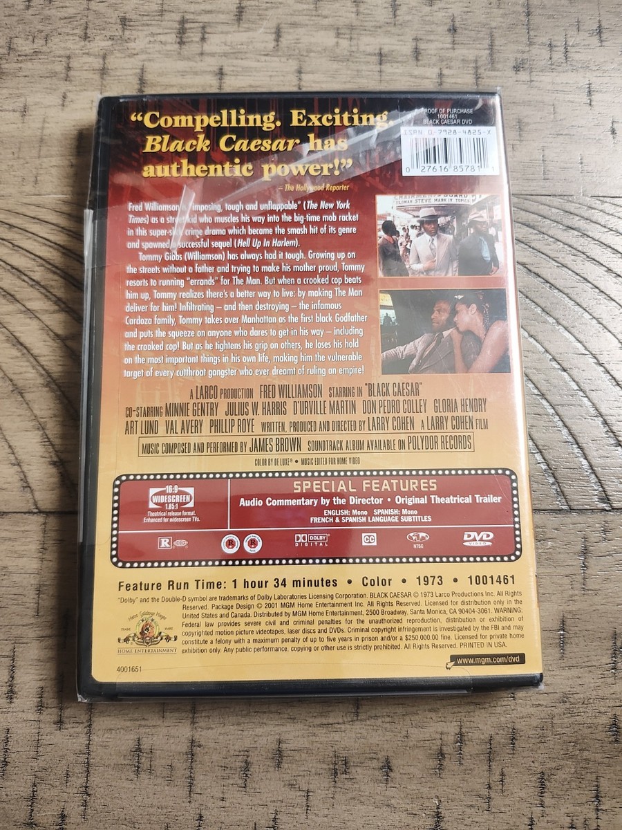 Black Caesar (DVD, 2001, Soul Cinema) for sale online | eBay