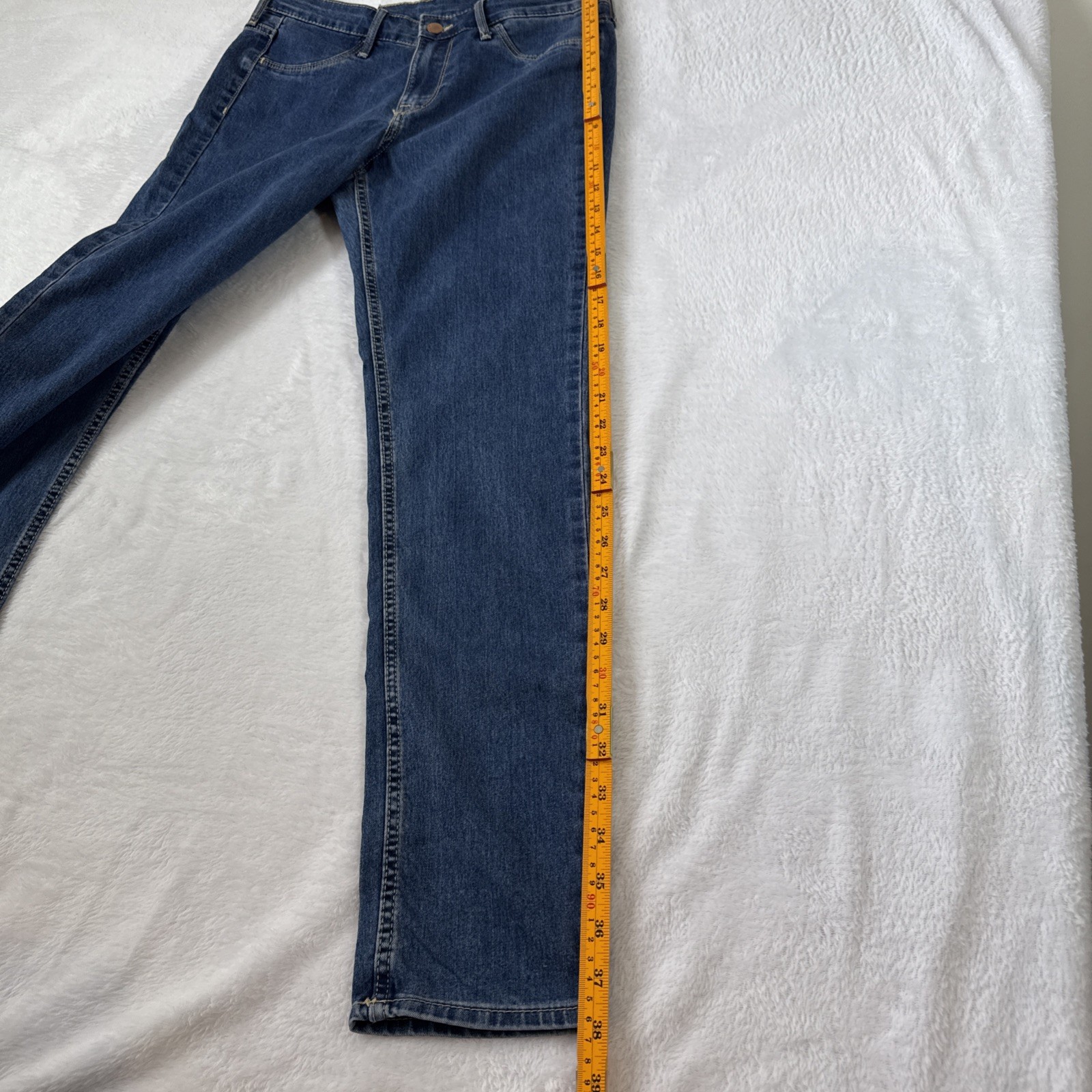H&M Womens Jean Skinny Ankle Regular Waist Denim Medium Wash Stretch Size 28 NEW thumbnail 10