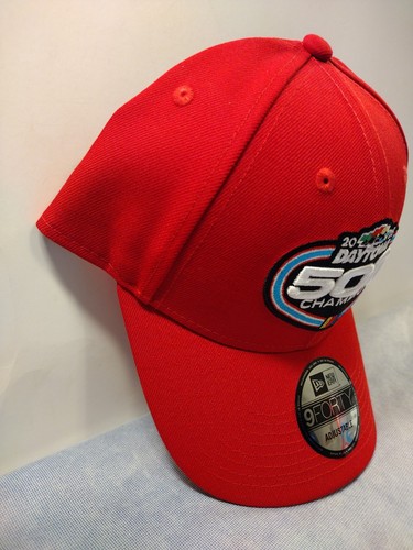Lot of ( 2 ) Daytona 500 Adjustable Caps / New Era 9twenty & Hat-23 Striped Mesh - Picture 9 of 14