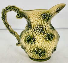 Vintage Ancora Made In Italy Acorn & Leaves Wine/Beverage Pitcher