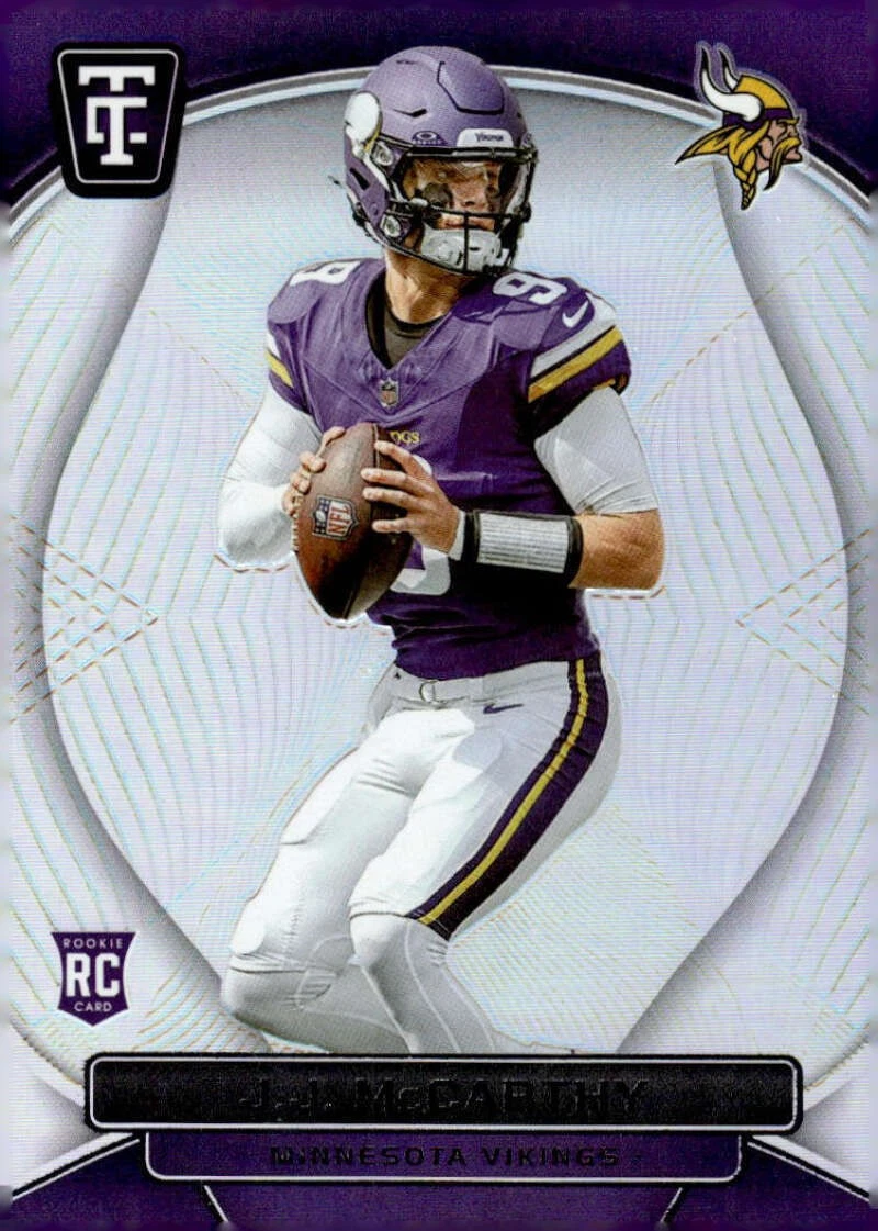 JJ McCarthy Panini Totally Certified #127 Mirror Red