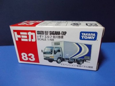 Tomica 83Isuzu Elf Sagawa Express Near Mint Takara Tomy