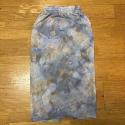 Free People x Riverside Tool And Dye Festival Hippie Boho Tie Dye Midi Skirt L