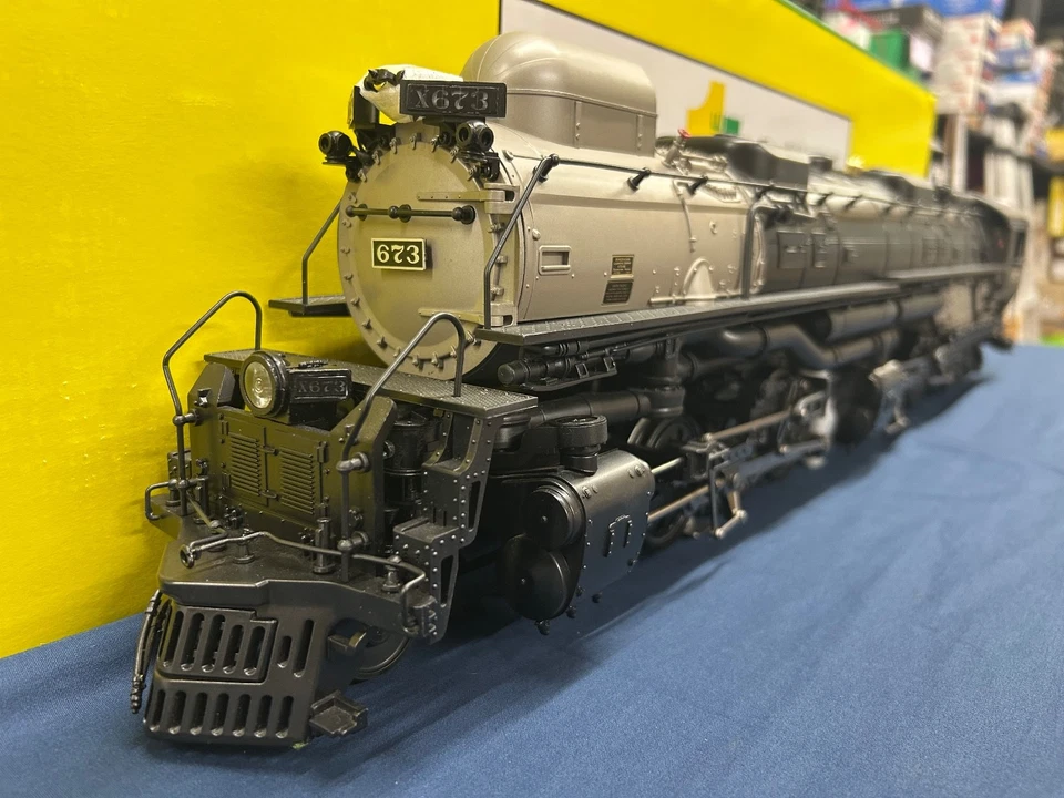 Motor de vapor Challenger Mth One Gauge G Clinchfield #673 4-6-6-4 70-3004-1 Foto 2 de 4