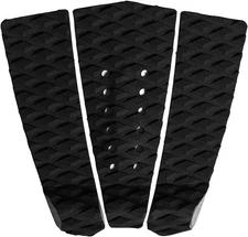 Abahub 3 Piece EVA Surfboard Deck Traction Pads with Kicker for Stomp Skimboards