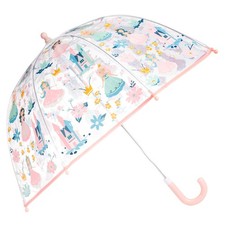 , Clear Color Changing Bubble Umbrella, Kids Toddler Bubble Umbrella with Dom...