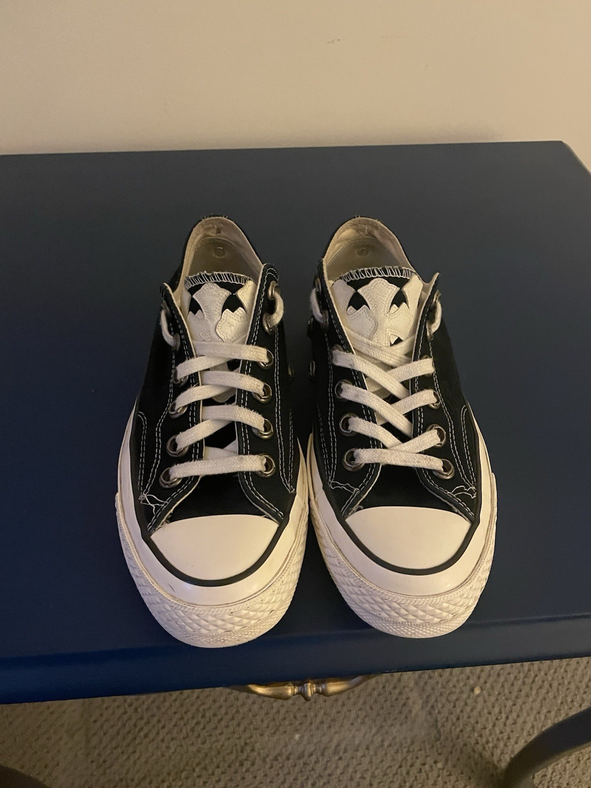 Chrome Hearts Converse Chuck Taylor Silver Dagger Mens size 7.5 thumbnail 12