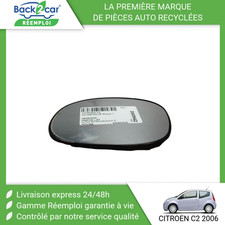 Glace de rétroviseur Citroen C2