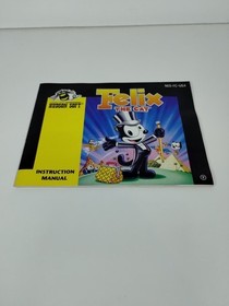 Felix the Cat w/Booklet (Nintendo NES) Game And Manual - Tested - Free Shipping 
