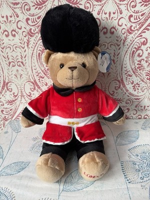 WH Smith London Beefeater großer Bär neu mit Etikett 18 Zoll