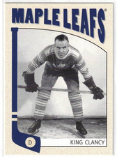 2004-05 In The Game ITG Franchises Toronto Maple Leafs King Clancy #105