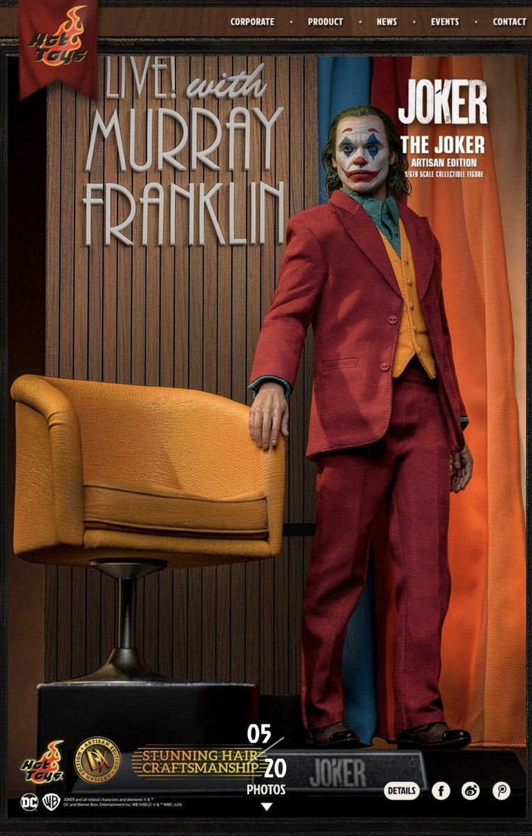 1/6 Hot Toys Joker Artisan Edition-Presale | eBay 1/6 Hot Toys Joker Artisan Edition-Presale | eBay