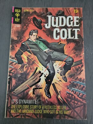 Vintage Western Comic Book Judge Colt #4  1970 Gold Key