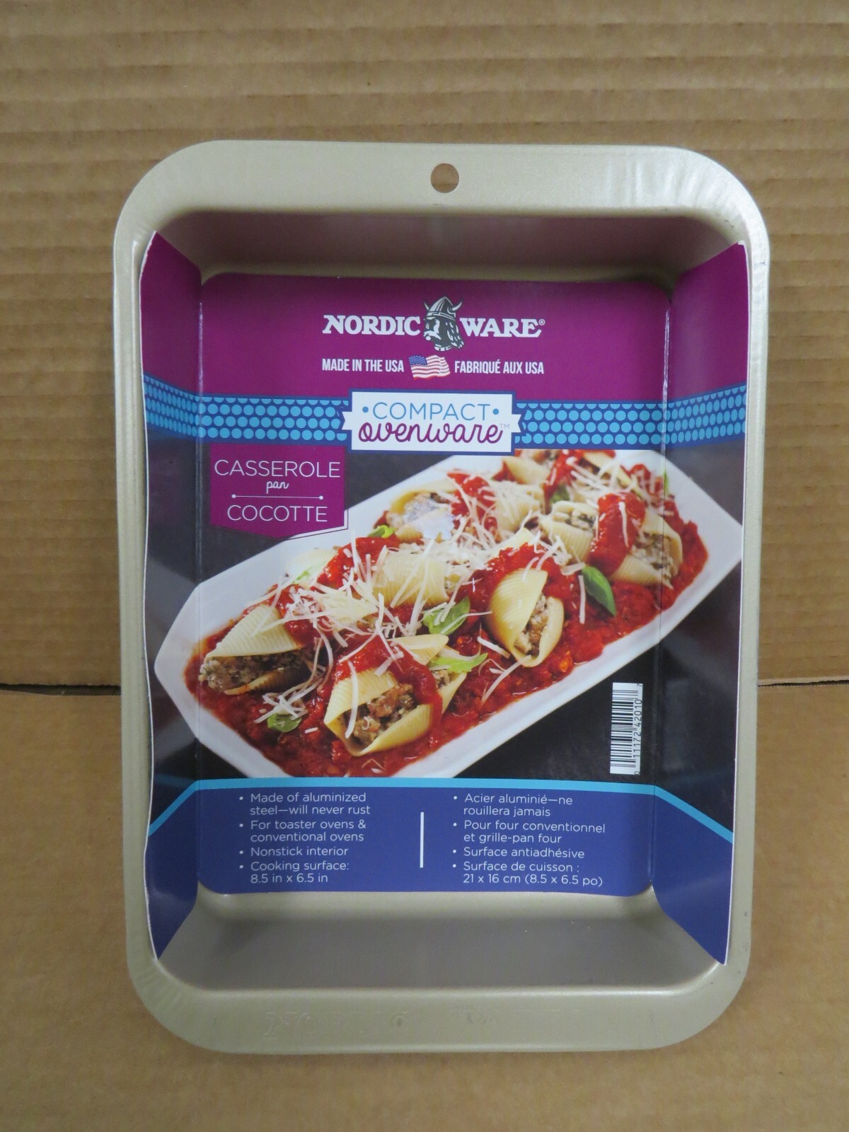 Nordic Ware Casserole Pan 8.5 X 6.5” for Toaster Ovens NEW eBay