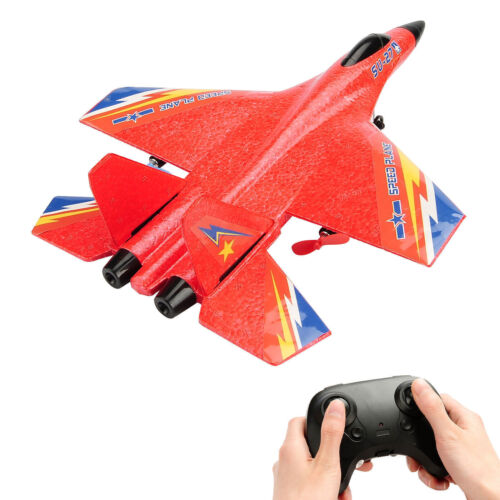 2.4G SU-27 RC Airplane 3-Axis Gyro Fighter Remote Control Glider RTF Fixed Wing - Picture 4 of 5