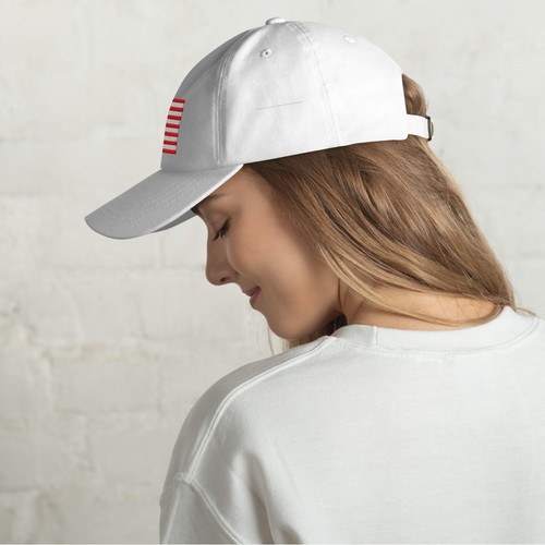 USA Flag Embroidered Dad hat - Picture 74 of 81