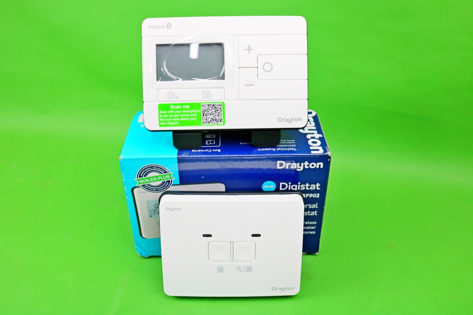 Drayton RF902 Digistat 2 Channel RF OpenTherm Programmable Room Thermostat