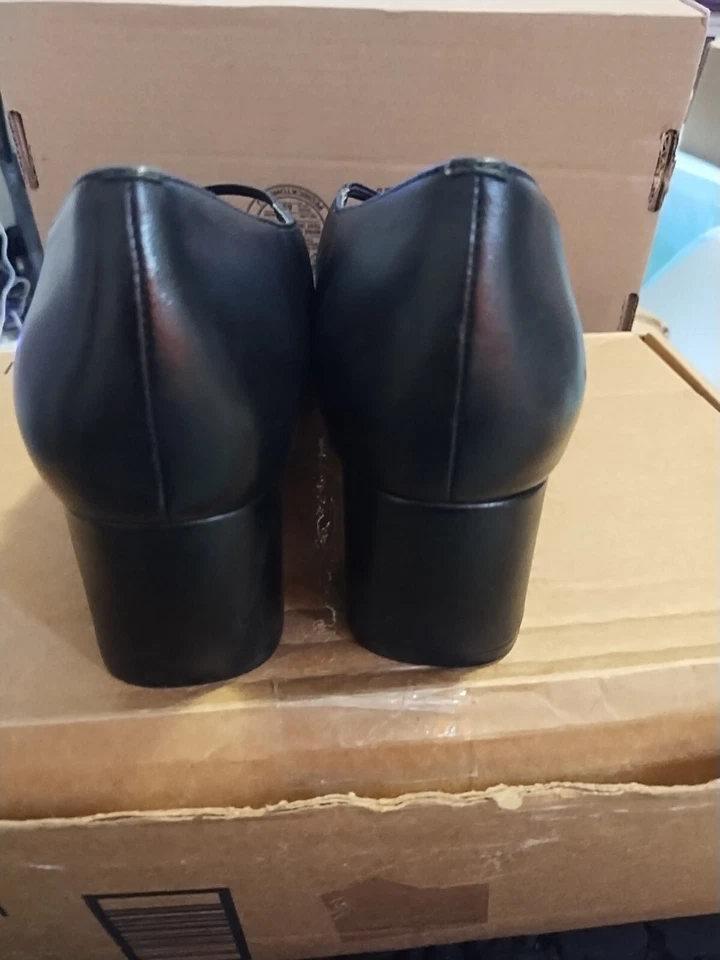 Trotters женщин 10,5 М Demi черный мягкий кожаный миндаль носок платье насосы новый без коробки - Изображение 3 из 4