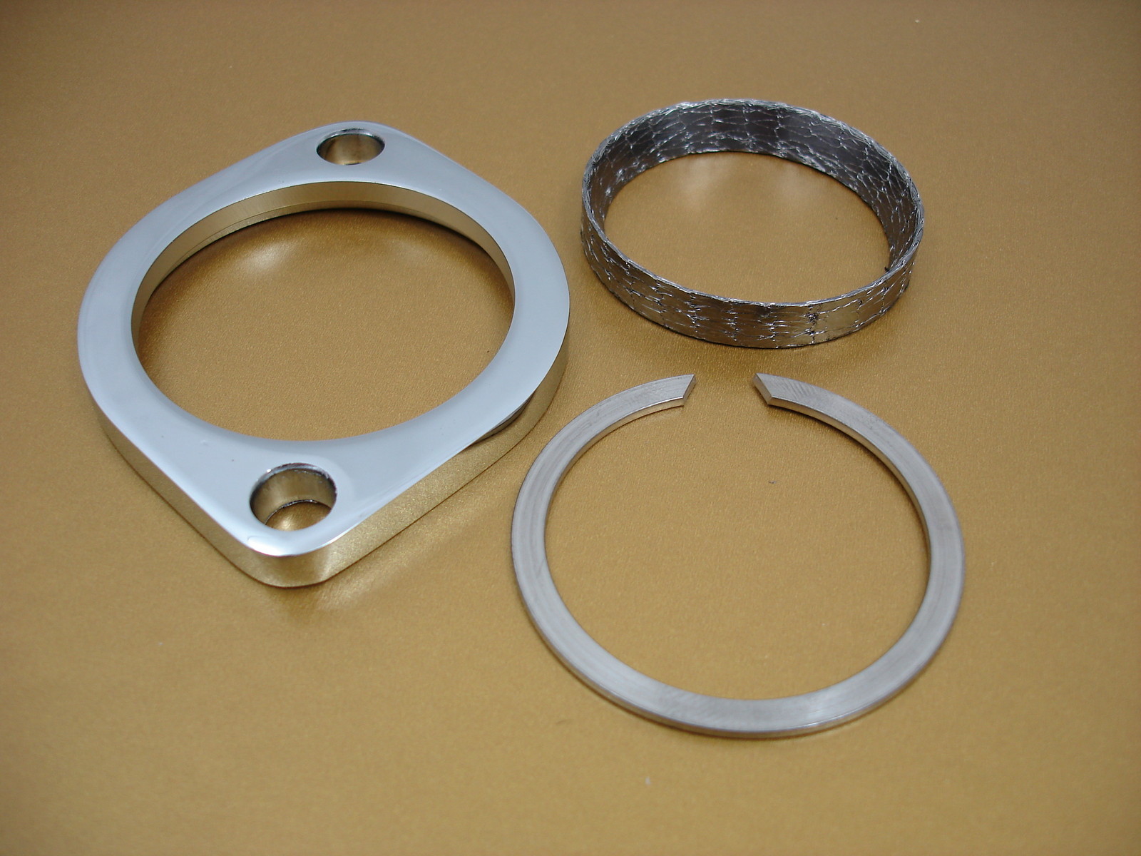 FLANGE KIT EXHAUST GASKET HARLEY EVO BIG TWIN SPORTSTER TWIN CAM HEAD