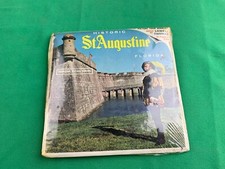 vintage HISTORIC ST. AUGUSTINE FLORIDA VIEW-MASTER REELS new/sealed