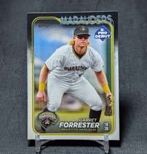 Garret Forrester Prospect Rookie 2024 Topps Pro Debut Card #PD-198 Marauders