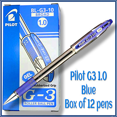 Pilot G3 1,0 mm Gel-Tintenroller G3 blau 12er-Box SUPER ANGEBOTSPREIS UVP 26,95 £