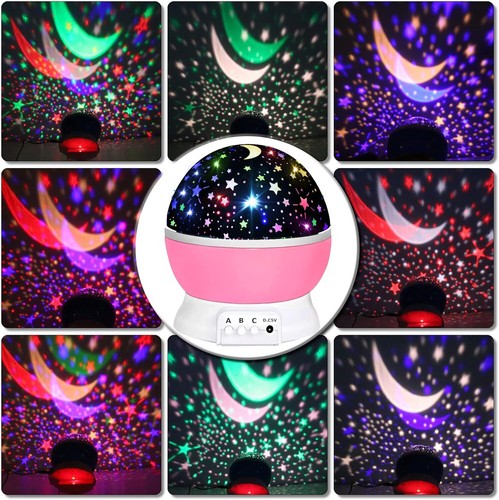Toys for 1-10 Year Old Girls,Star Projector for Kids 2-9 Year Old Girl Gifts Toy - Picture 2 of 11