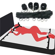 Sexy Handcuff System Set Servant Body Binding Bandage Cuffs Game Kit