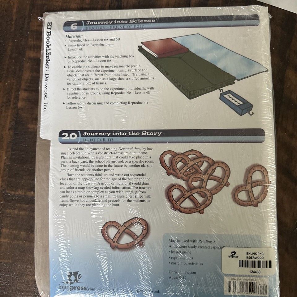 Derwood, Inc. BJ BookLinks Guide And Novel BJU eBay