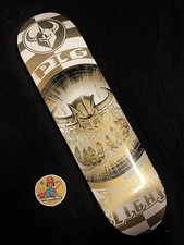 SUPER RARE Pierre Luc Gagnon PLG Gold ARMOR Darkstar Pro Model Skateboard Deck