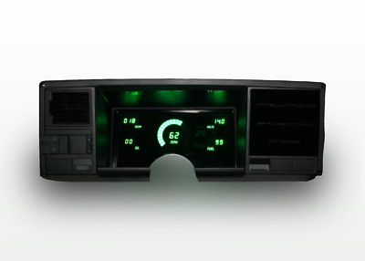 1988-1991 Chevy Truck Digital Dash Panel Green LED Gauges Lifetime Warranty