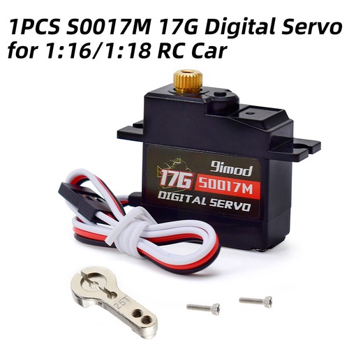 Micro Mini Servo 17g 1.8KG Digital Servo for RC 1/18 1/16 Truck Car Boat Plane - Picture 13 of 14