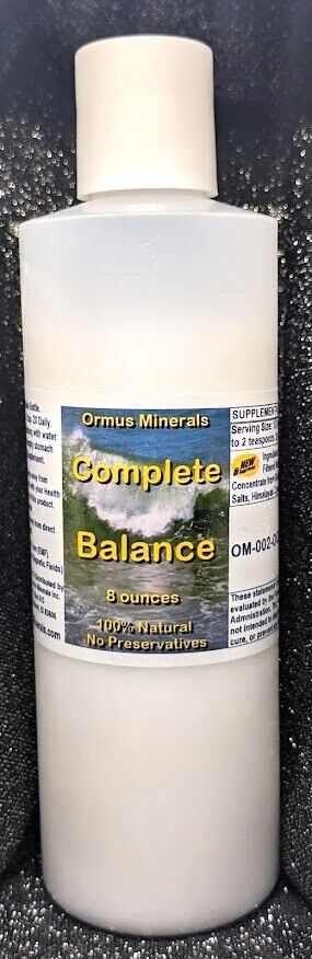 Complete Balance Ormus Minerals Mental 16oz Super intense SALE Clarity immune Health Super beauty product restock quality top!