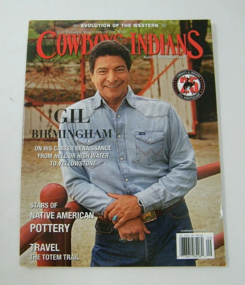 ЛОТ ИЗ 8 ЖУРНАЛОВ 2018 COWBOYS & INDIANS ED HARRIS REBA BLAKESHELTON STRAIT - Изображение 3 из 4